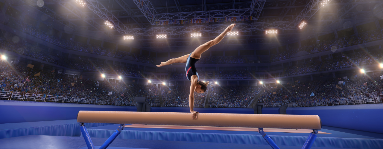Gymnastics banner